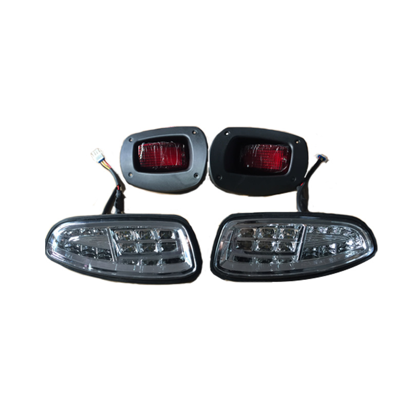 Golf Cart LED Headlight Tail Light Turn Signal Kit Club Car EZGO Yamaha - 4