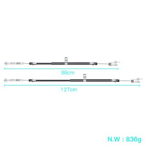 Club Car Precedent Brake Cable Left Right 103528701 103528702 - 1