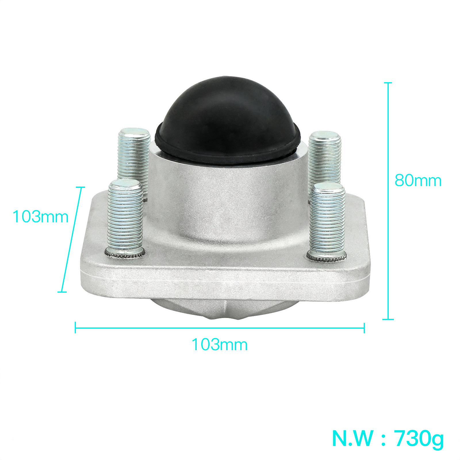 Yamaha Axle Bearing Housing Assembly with Dust Cover JG5-WF511-10 - 5