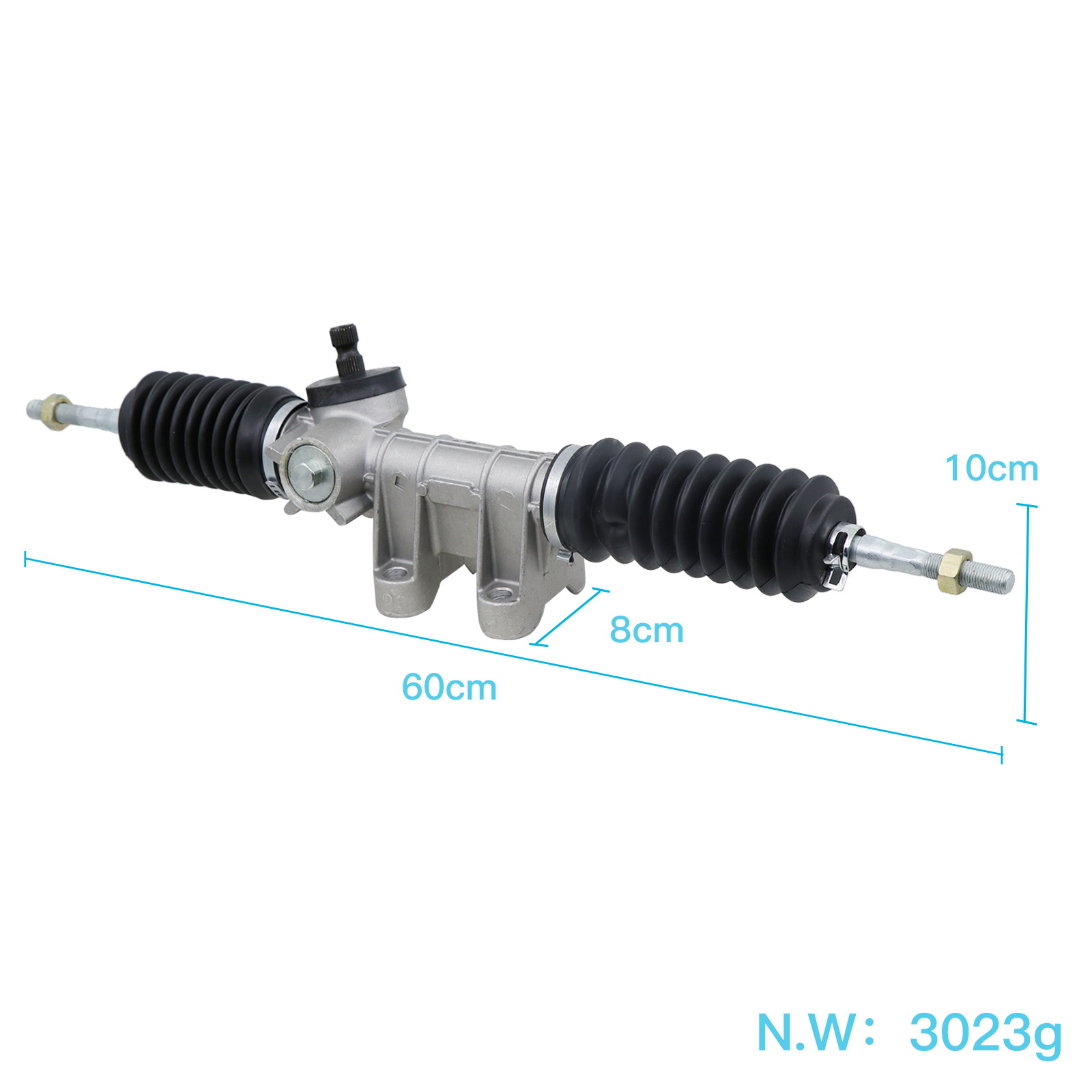 Yamaha Steering Gear Box Assembly JW1-F3400-00 - 2