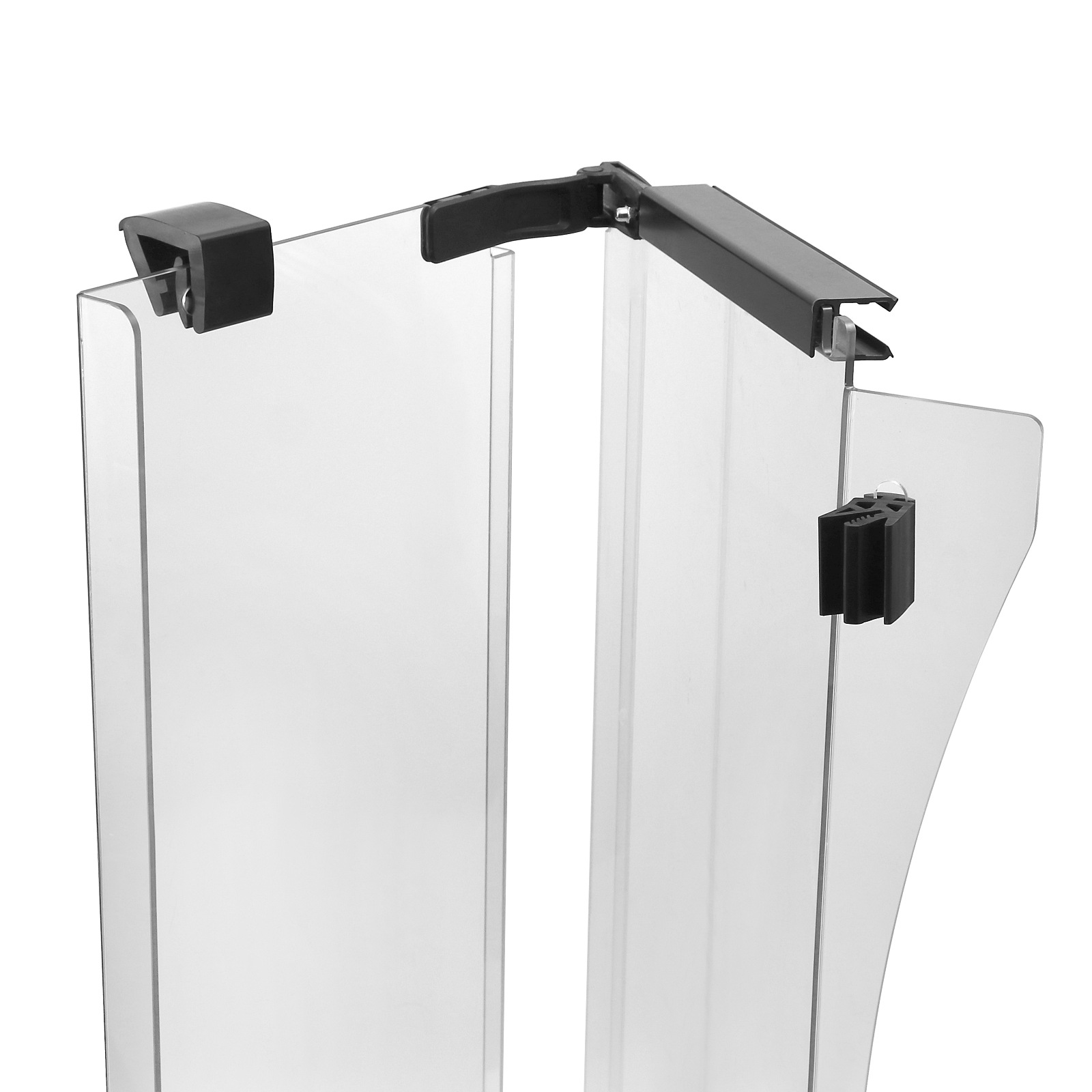 Club Car Precedent Hinged Folding Acrylic Windshield 102525101 - 3