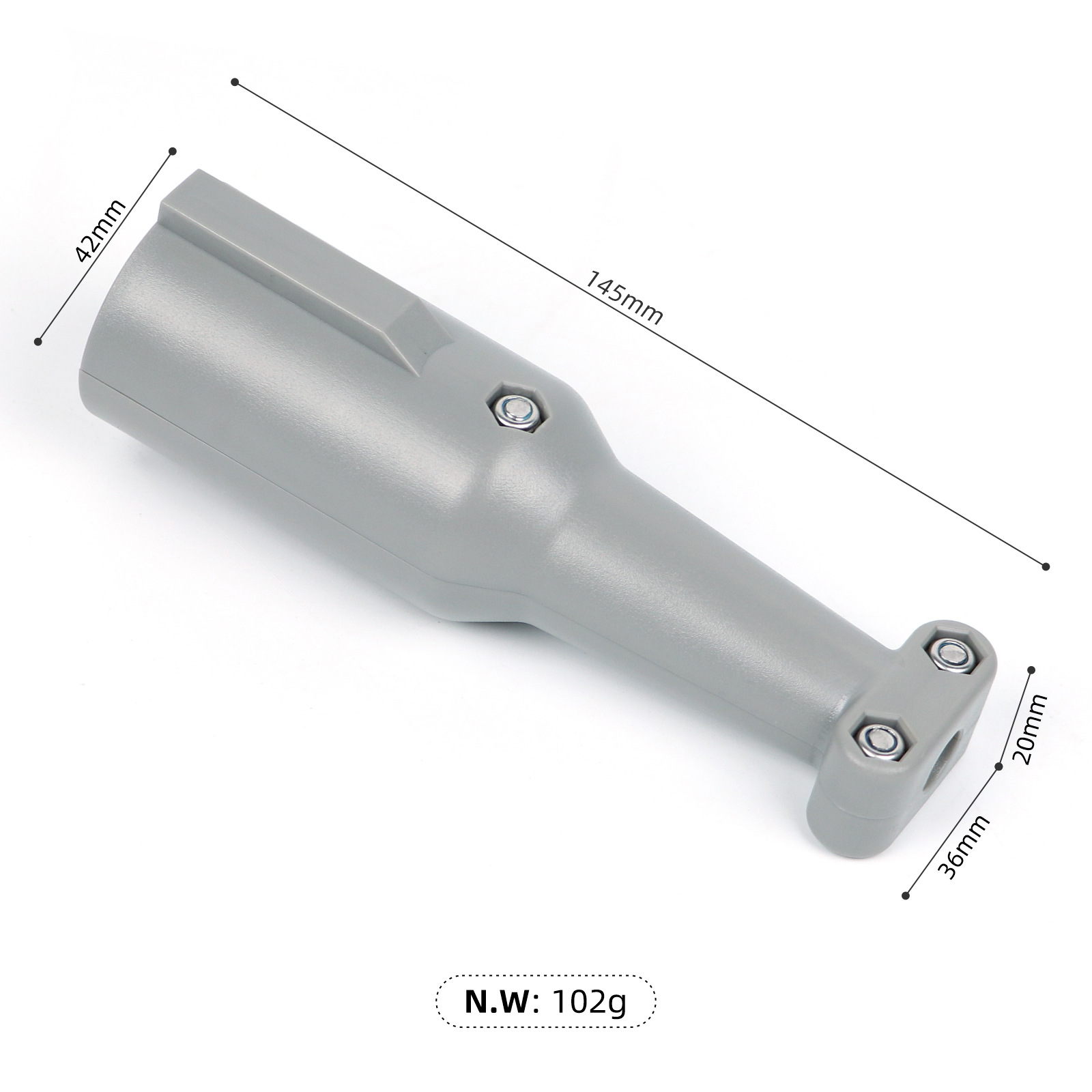 Club Car DS Precedent Gray Charger Plug 101828901 - 5