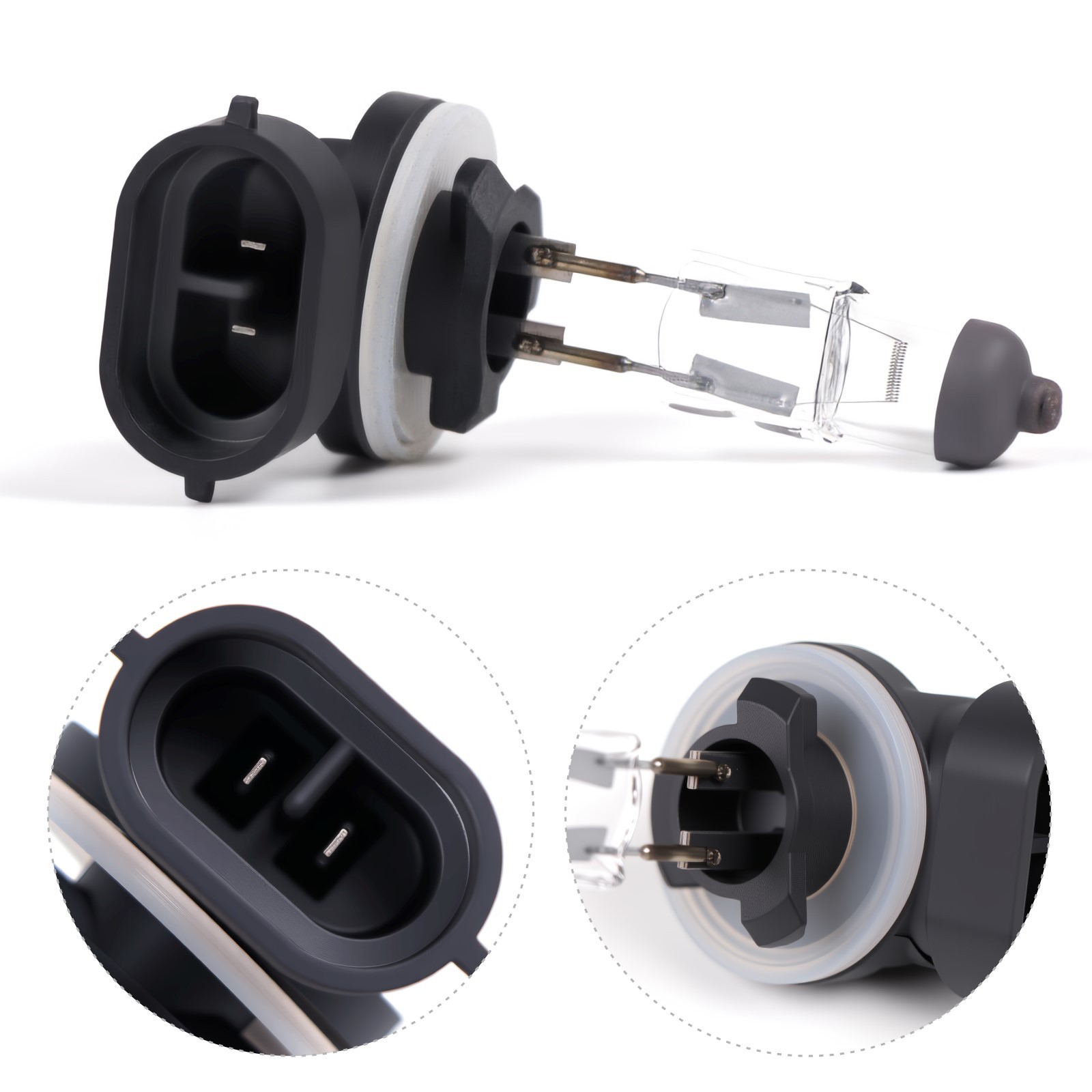 Golf Cart Headlight Bulb for Club Car EZGO 101988101 74004-G01 - 4